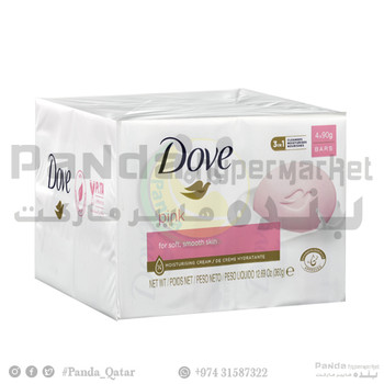 Dove Beauty Bar Pink 90gmX4Pcs