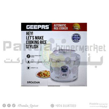 Geepas Rice Cooker 1.5L GRC4334