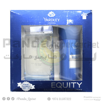 Yardley Equity Edt 100Ml + Bs 150Ml