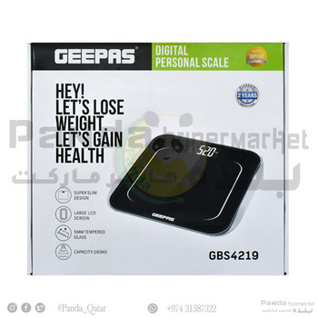 Geepas Bath Scale GBS4219