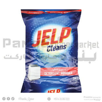 Jelp Clean Detergent Powder 3 KG BAG