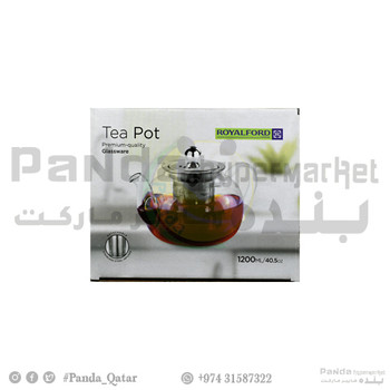 Glass Tea Pot 1200ml RF8263