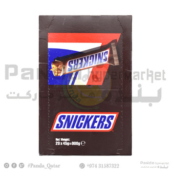 Snickers Bar 45gm X 20