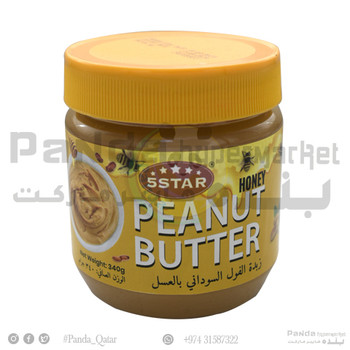 5 Star Peanut Butter Honey 340Gm