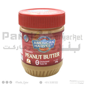 American Harvest Peanut Butter 200g Creamy