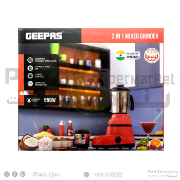 Geepas Mixer Grinder GSB5456