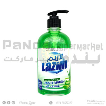 Lazim Hand Wash 500Ml Aloevera