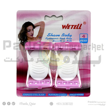 Wetell Razor Women 4Pc