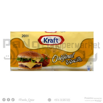 Kraft Slice Original cheese 400gm