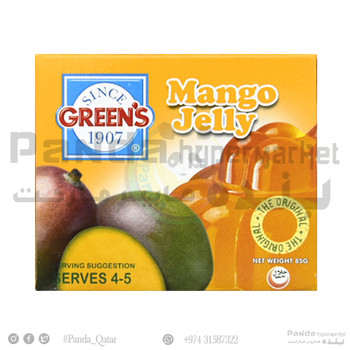 Greens Jelly Mango 85Gm