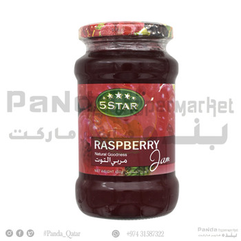 5 Star Jam Raspbery 450gm