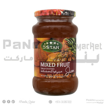 5 Star mix Fruit Jam 450gm