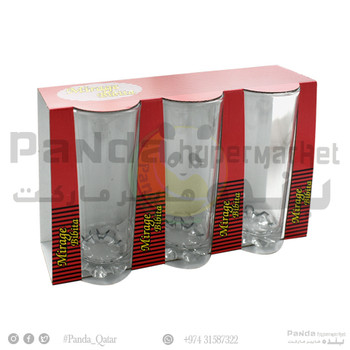 Mirage Bibita Glass 3Pcs