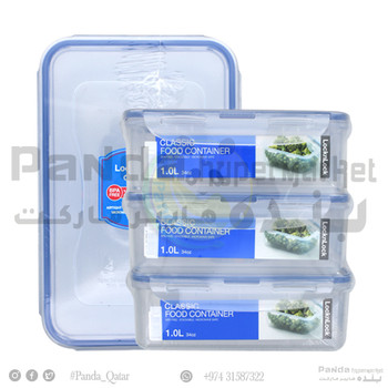 LocknLock Food Container 3Pc Set