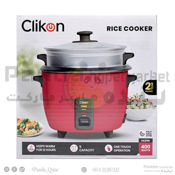 Clickon Rice Cooker With Steamer CK2701