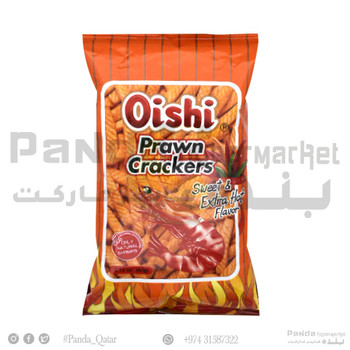 Oishi Prawn Cra Sweet & Extra Hot 60gm