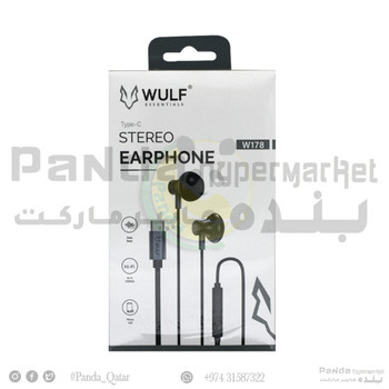 Wulf Type C Stereo Earphone W178