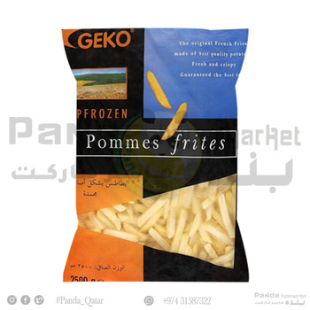 Geko Pommes Frites French Fries 2.5 kg