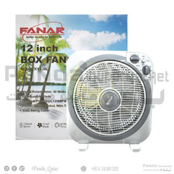 Fanar 12" Box Fan 40W KYT-30L