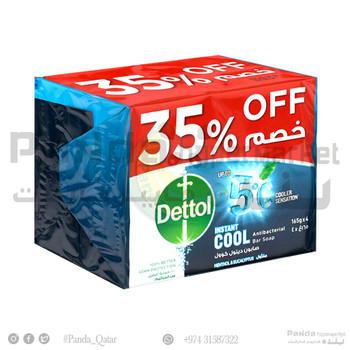 Dettol Soap Cool 120gmX4