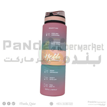 Water Bottle Pvc 1000ml JX8048-1