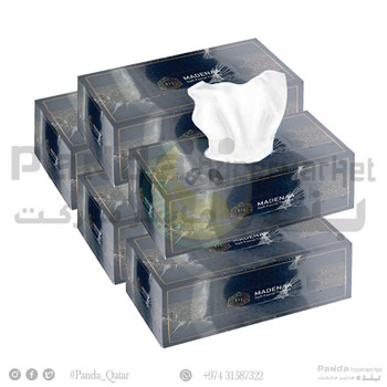 Madeena Soft Facial Tissues 180X2ply X 5