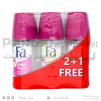 Fa Roll On Pink Passion 50Ml 2+1