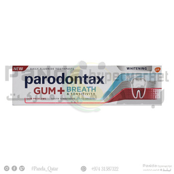 Parodontax Gum Breath & Sensitivity Whitening TP 75ml