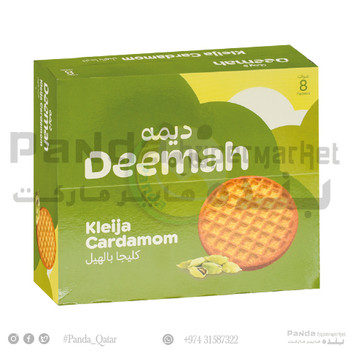 Deemah Kleija Biscuit With Cardamom 62gmX8Pcs
