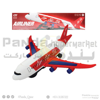 Battery Operated Plane With Light Music R06
