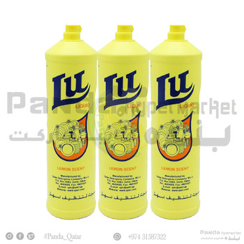 Lu Dish Washing Liquid 1LtrX3Pcs