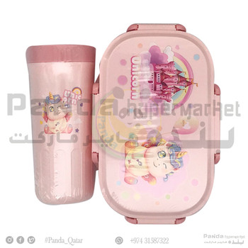 Lunch Box + Water Bottle Pvc