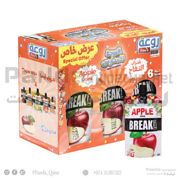 Rawa Apple Flavour Drink Pouch 200MlX6Pcs