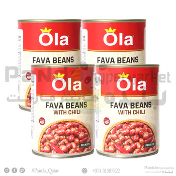 Fava Beans With Chilli 400GmX4Pcs