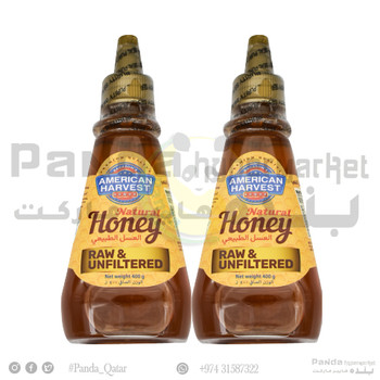 American Harvest Pure Honey 400GmX2