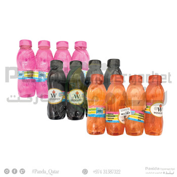 Water Bottle 4Pcs Set Asstd