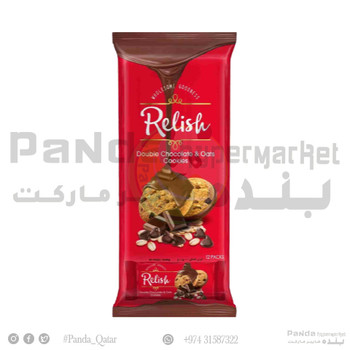 Relish Double Choco&Oats 12X40Gm