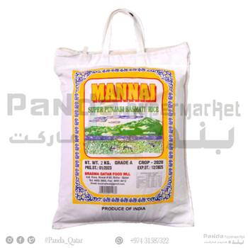 Mannai Super Punjab Basmati Rice 2kg