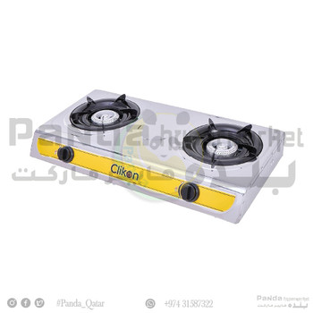 2 Burner S S Gas Stove CK2144