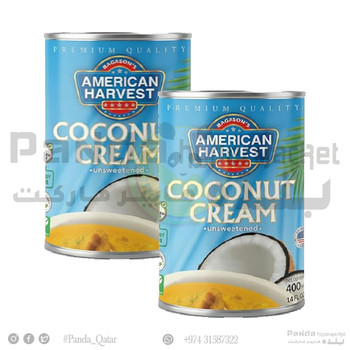 American Harvest Coconut Cream 2X400Ml