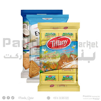 Tiffany Asstd Glucose+Nice+Milk 400GmX3