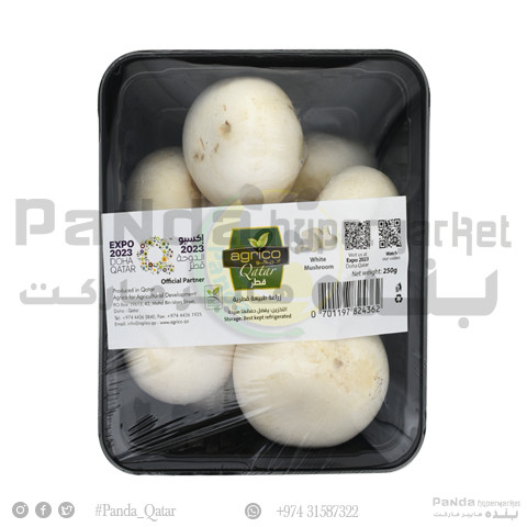 White Mushroom Doha Organic 1Pcs (250Gm)
