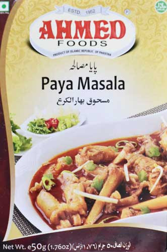 Ahmed Paya Masala 50G