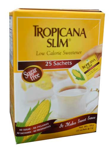 Tropicana Slim Sweetener   25 Sachets