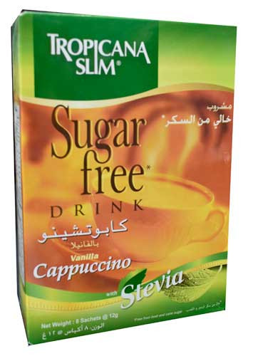 Tropicana Slim SF Cappuccino - 8 Sachets
