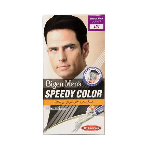 Bigen Men's Speedy Color 101 Black