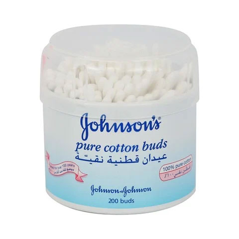 Johnson's Pure Cotton Buds 200 Buds