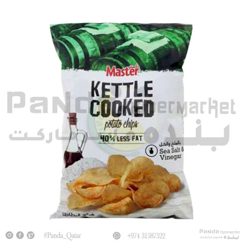 Master Kettle Cooked Salt & Vinegar Potato Chips 170g