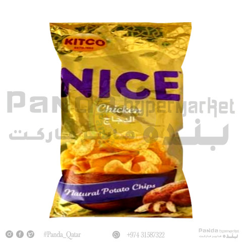 Kitco Nice Chicken Natural Potato Chips 167g