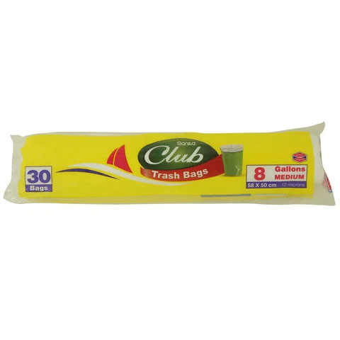 Sanita Trash Bags 30 Bags 8 Gallons